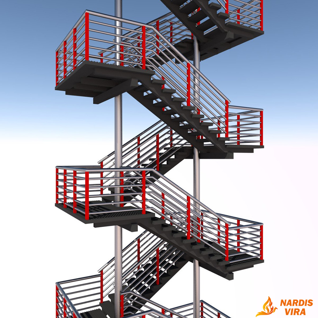 رعیت استاندارد در ساخت پله ها